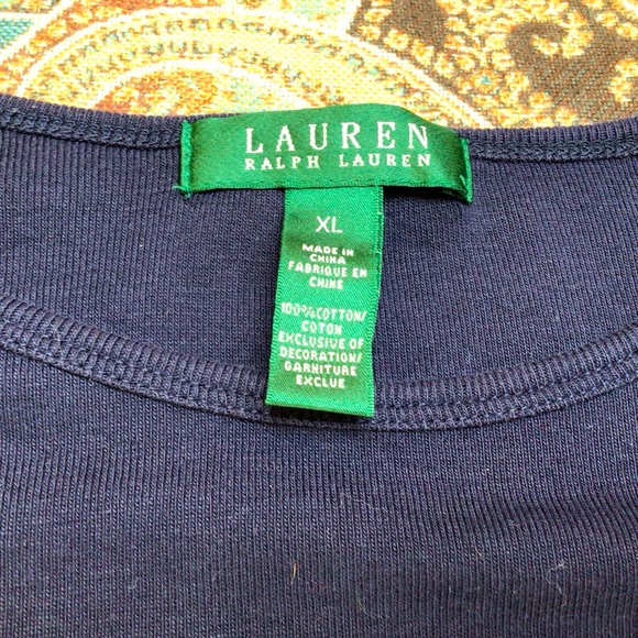 Ralph Lauren ladies tee shirt . EUC. - Picture 4 of 5